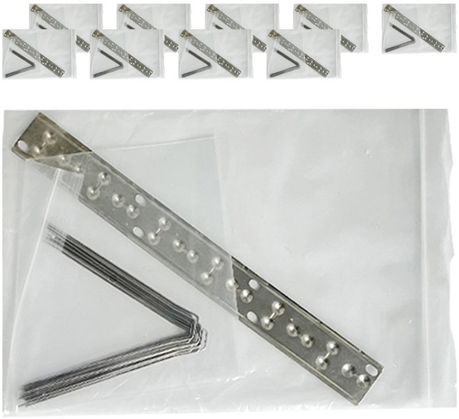 나린하우스 스테인리스 조류 방지 똥 방지 퇴치 가시 30p + 받침대 세트, 10세트