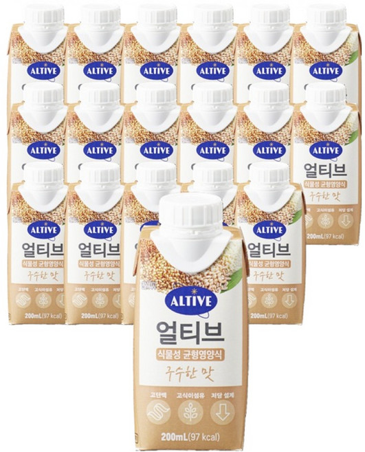 Altive 均衡營養配方 香醇口味, 200ml, 18個