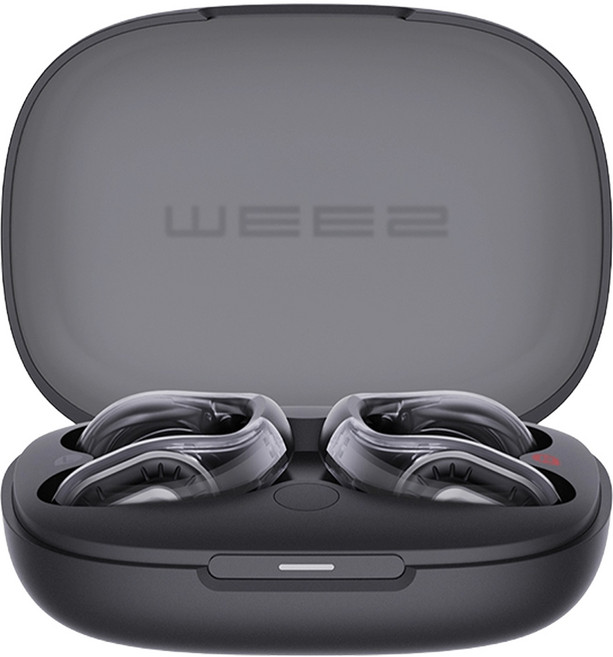 MEES 邁斯 Ear Clip Pro Bluetooth 5.4 耳夾式 無線耳機 開放式 AI即時翻譯 IPX6防水 24H Playtime 透明色 Ear Clip Pro