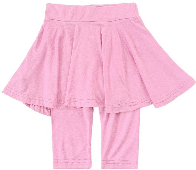 아동용 스판 7부 치마 레깅스