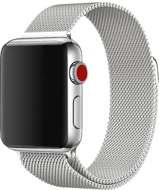 w9999 Apple Watch 米蘭式錶環 錶帶, 古董白, 1個