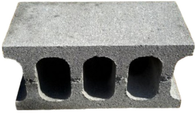 위드블럭 콘크리트 브로크 DIY 받침 벽돌 390 x 190 mm, 그레이, 1개