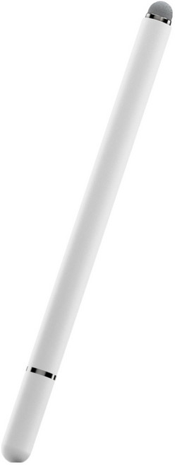 일리온 스마트폰 태블릿PC 정전식 초미세 터치펜, 화이트, 1개