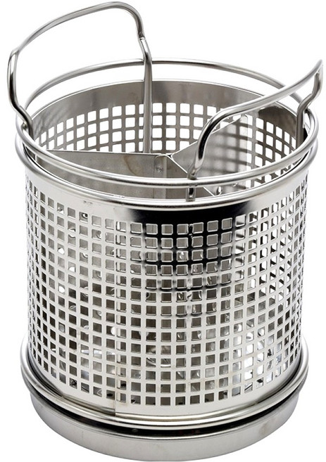 스토피아 올스텐 수저통 튤립 원형 대, 실버, 1개