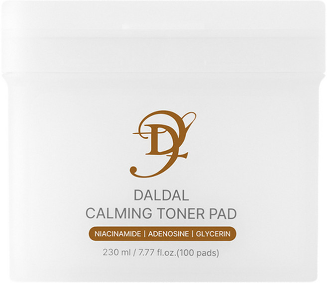 달달 아데노신 마데카 병풀 피부 트러블 진정 수분 토너 패드 230ml, 1개, 100매입