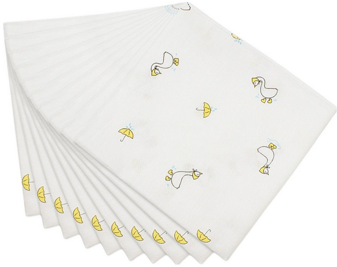 베이비베어 신생아용 나염 손수건 10p