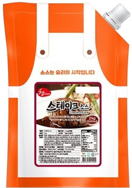 참 스테이크 소스, 1개, 2kg