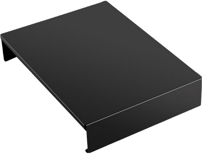 존글로벌 스테인리스 렌지 덮개 소, 블랙, 1개