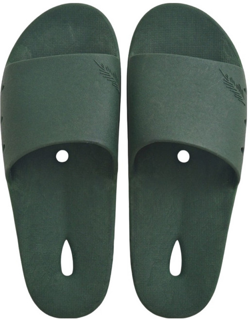 팬톤홈퍼니싱 국내산 항균 PVC 미끄럼방지 논슬립 물방울 욕실화, 그린, 1개