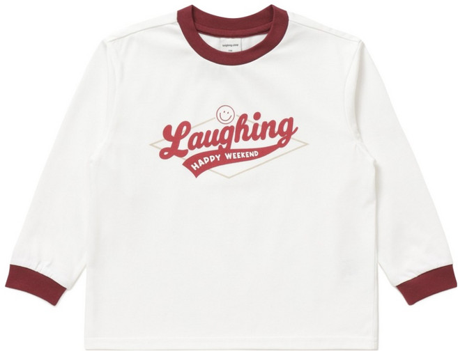 래핑차일드 레터링 포인트 티셔츠