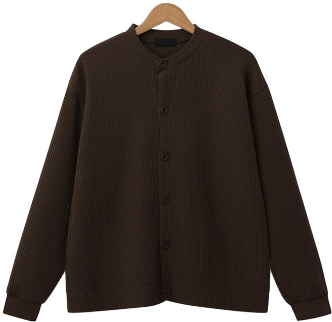 엠엔씨 남성용 빅사이즈 스판 라운드가디건 MDCD279MM