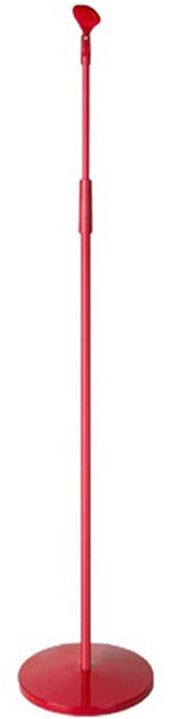 마다꾸미 공연 방송촬영용 높이조절 마이크스탠드 06 일자형 레드, 1개