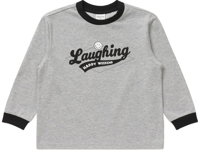 래핑차일드 레터링 포인트 티셔츠