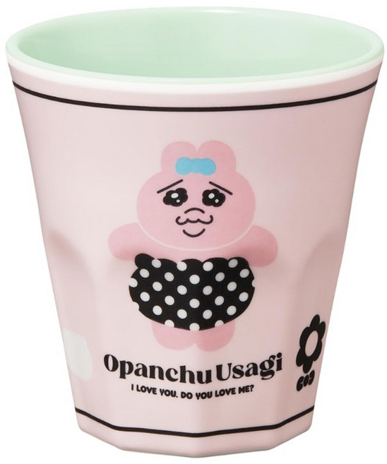 Skater 兒童用平底杯, 褲褲兔 Opanchu Usagi, 1個, 270ml