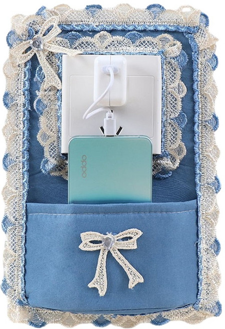 스마일깨비 센스있는 패브릭 수납 스위치 커버스티커 타입 G, 혼합색상