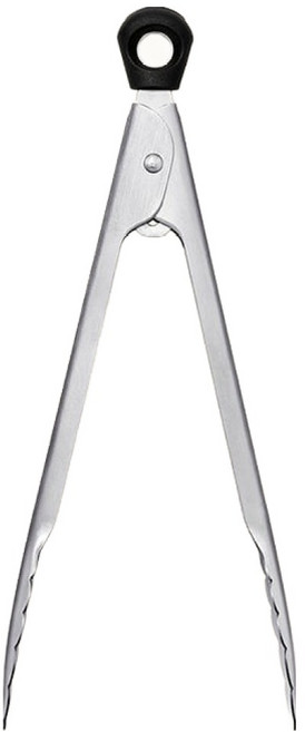 옥소 굿그립 미니 주방 집게, 실버, 1개