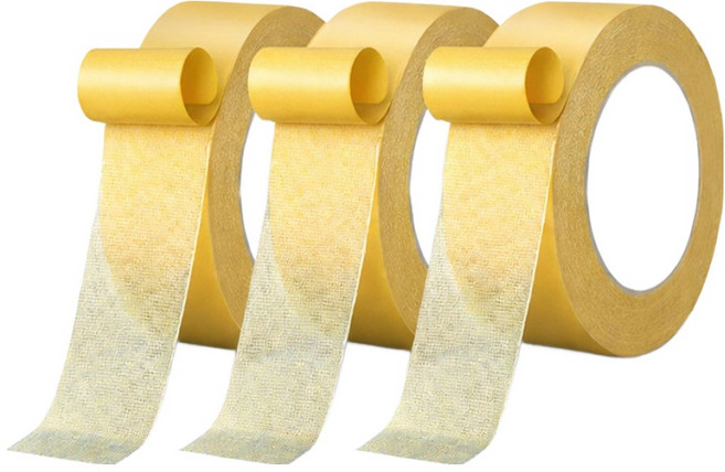 펜몽 메쉬 양면 테이프, 투명, 3개