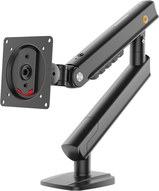 노스바유 싱글 모니터암 거치대 NB A5, 샌드블랙, 1개