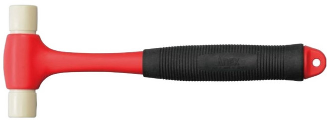 ANEX 전문가용 소형 플라스틱 공예 DIY 망치, 1개, No.9003