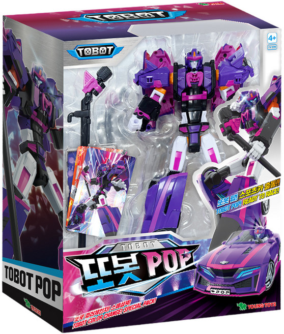 또봇 팝 컬러체인지, 혼합색상, 1개