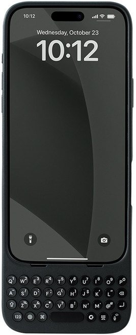 클릭스 아이폰 키보드 케이스 아이폰 17 프로 CK-7100-4 제조사축, 오닉스, 1개