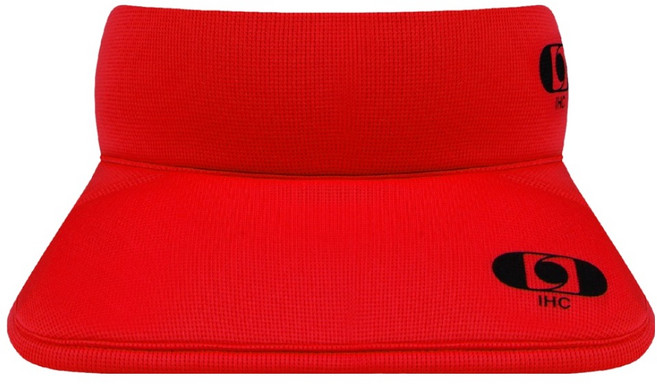 하키클럽 아이스하키 넥가드 1, 라이팅 레드, 1개