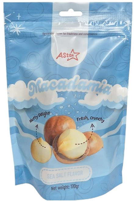 아스타 씨솔트 마카다미아넛, 170g, 1개