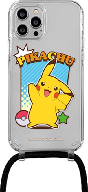 포켓몬스터 카툰 목걸이 스트랩 휴대폰 케이스