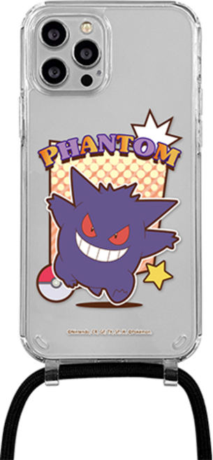 포켓몬스터 카툰 목걸이 스트랩 휴대폰 케이스