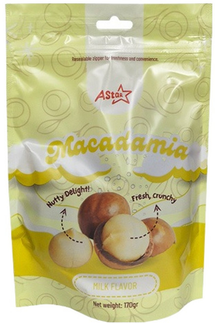 아스타 우유향 마카다미아넛, 170g, 1개
