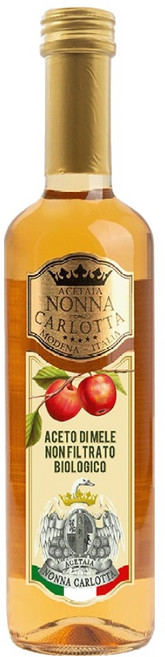 FATTORIE GIACOBAZZI Nonna Carlotta 有機蘋果醋, 1個, 500ml