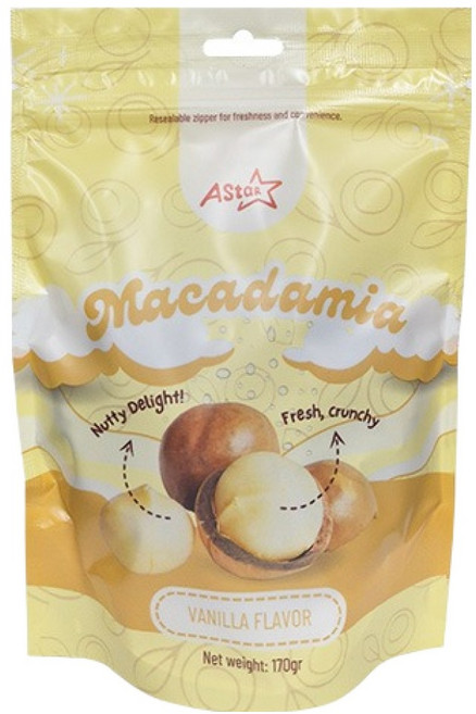 아스타 바닐라 마카다미아넛, 170g, 1개