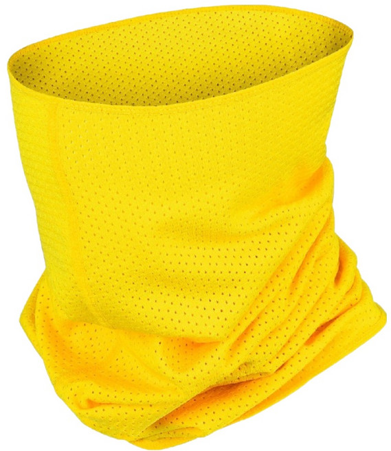 하키클럽 아이스하키 통기성 두건 스컬캡 2, 라이팅 옐로우, 1개