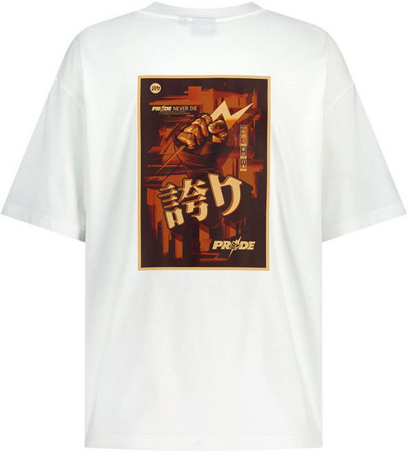 UFCSPORT 남성용 프라이드 컴뱃 릴렉스핏 반팔 티셔츠 U2SSW2109