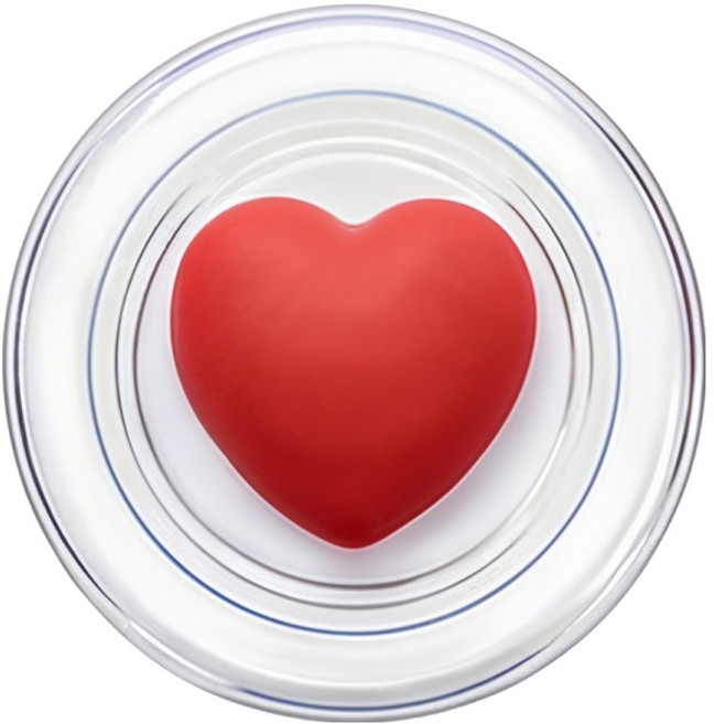 쁘띠나 맥세이프 미니 감성 스마트톡, 레드 하트, 1개