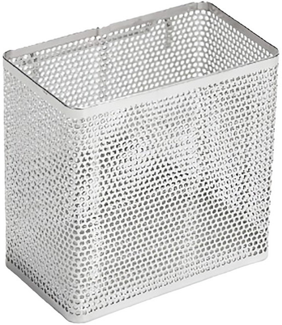 스토피아 올 스텐304 물빠짐 프라임 펀칭 수저통 1칸 대, 실버, 1개