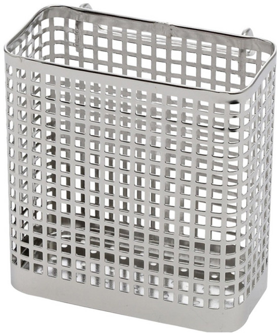 스토피아 올스텐 수저통 사각 소, 실버, 1개