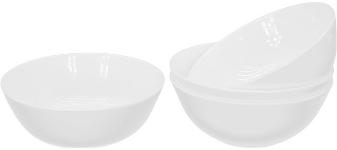 Rovenzo 骨瓷大碗, 白色, 4個
