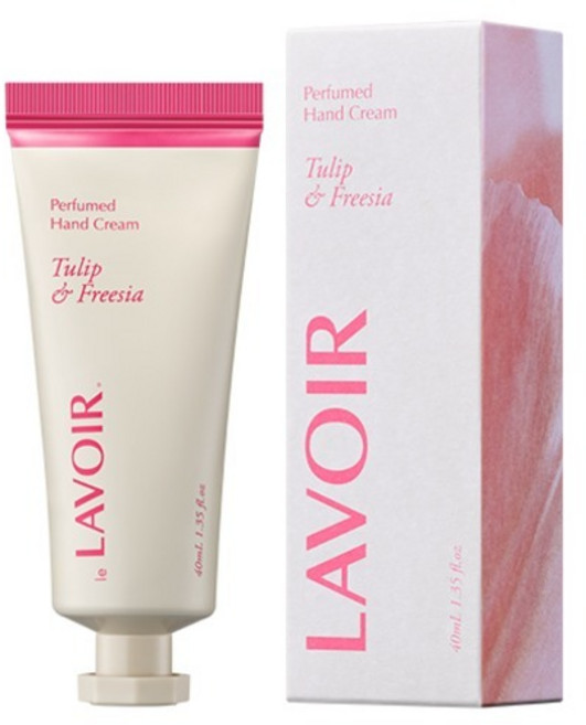 LAVOIR 香水護手霜 鬱金香&小蒼蘭, 1個, 40ml