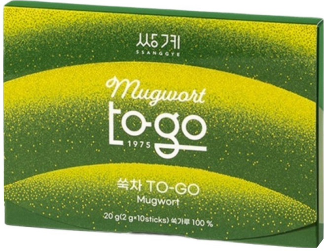 쌍계명차 TO-GO 쑥차, 2g, 1개, 10개입