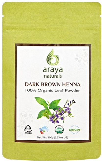 아라야 헤나, 1개, 다크브라운