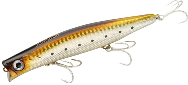 존쿠 롱캐스팅 플로팅 미노우 루어 농어용 미끼 JC035, C, 1개, 24g