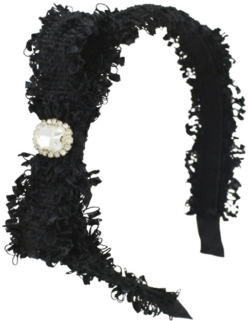 럭키밤비네 에이프릴 트위드 헤어밴드