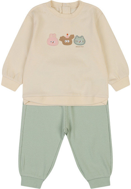 압소바 유아용 토모 상하의 세트