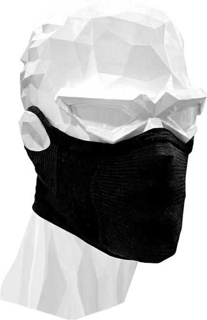 나루 운동 스포츠 마스크 바라클라바 X5S, 올블랙, 1개