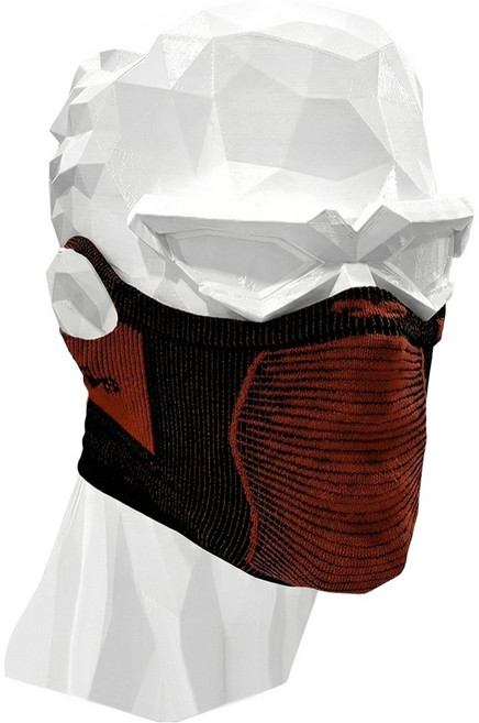 나루 운동 스포츠 마스크 바라클라바 X5S, 블랙레드, 1개