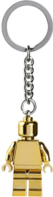 레고 골드 미니피겨 열쇠고리 850807, 1개