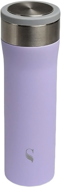 SWANZ 天鵝瓷 強化陶瓷保溫杯, 紫羅蘭, 700ml, 1個