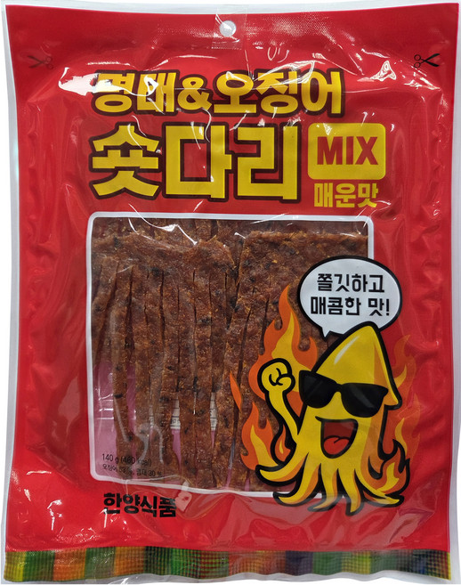 한양식품 주식회사 숏다리mix 매운맛, 1개, 140g