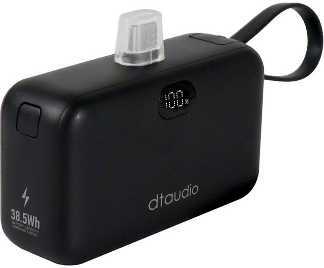 DTAudio 口袋行動電源, 黑色, POCKET10000-K